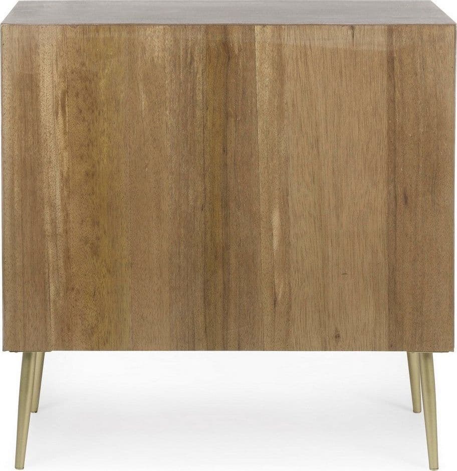 Credenza "Filomena" con in legno teak, pannelli esterni in mdf, finitura a base d'acqua, stile atmosphere - 11