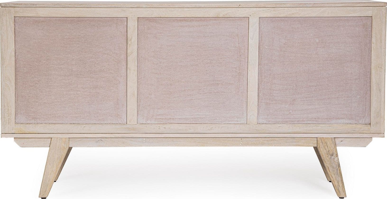 Credenza "Sahana" con struttura in legno di mango, schienale e fondo cassetti in mdf in Credenze Decor Space - Altamura, commercioVirtuoso.it