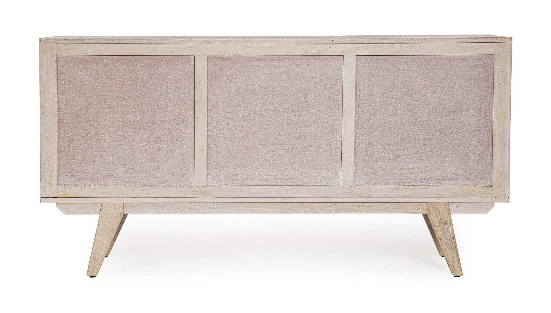 Credenza "Sahana" con struttura in legno di mango, schienale e fondo cassetti in mdf in Credenze Decor Space - Altamura, commercioVirtuoso.it