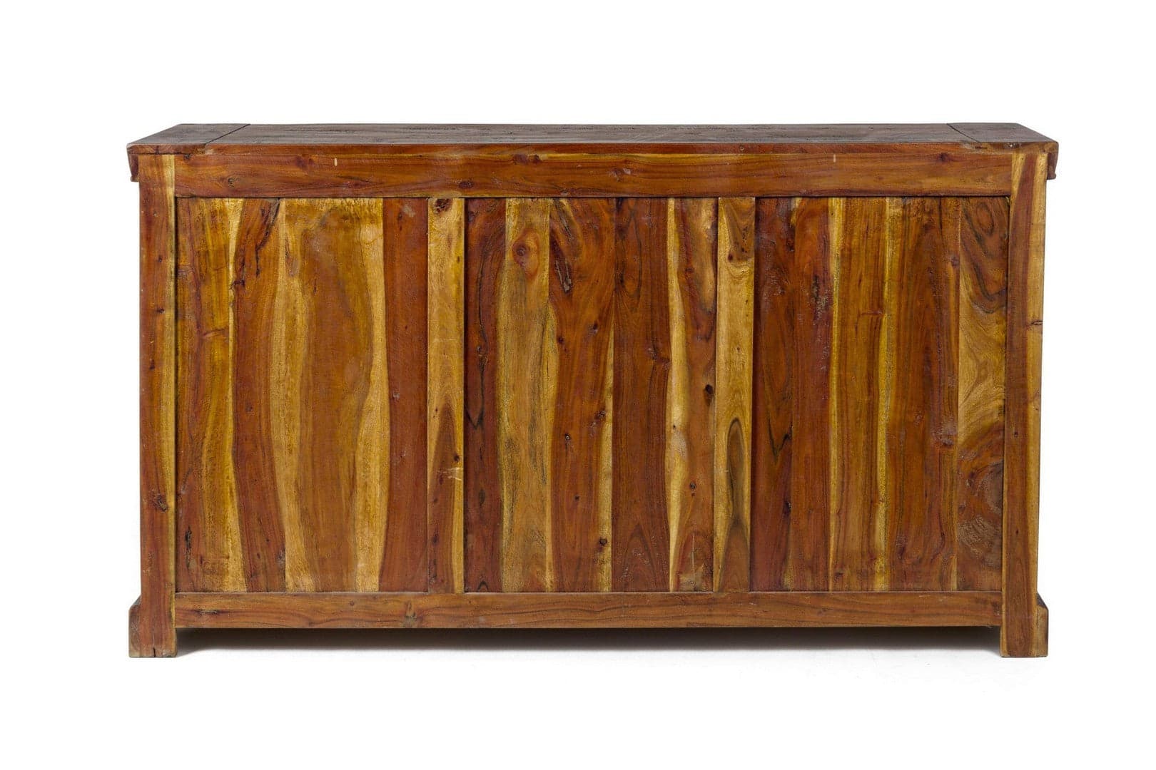 Credenza "Chateaux" in legno di acacia indiano massiccio, con finitura rustica, stile rustico in Credenze Decor Space - Altamura, commercioVirtuoso.it