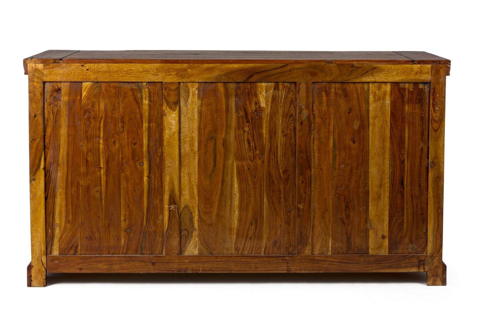 Credenza "Chateaux" in legno di acacia indiano massiccio, con finitura rustica, stile rustico in Credenze Decor Space - Altamura, commercioVirtuoso.it