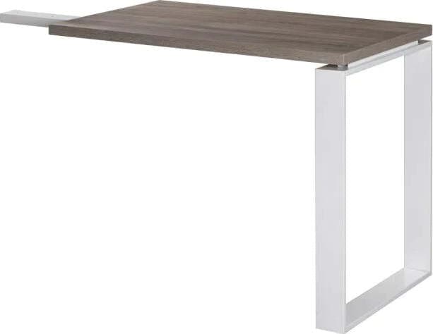 Allungo per scrivania elegante in legno Effetto 3D con piedi in Acciaio da ufficio e stanzetta Casa e cucina/Arredamento/Studio/Scrivanie e postazioni di lavoro/Postazioni di lavoro per computer Decor Space - Altamura, Commerciovirtuoso.it