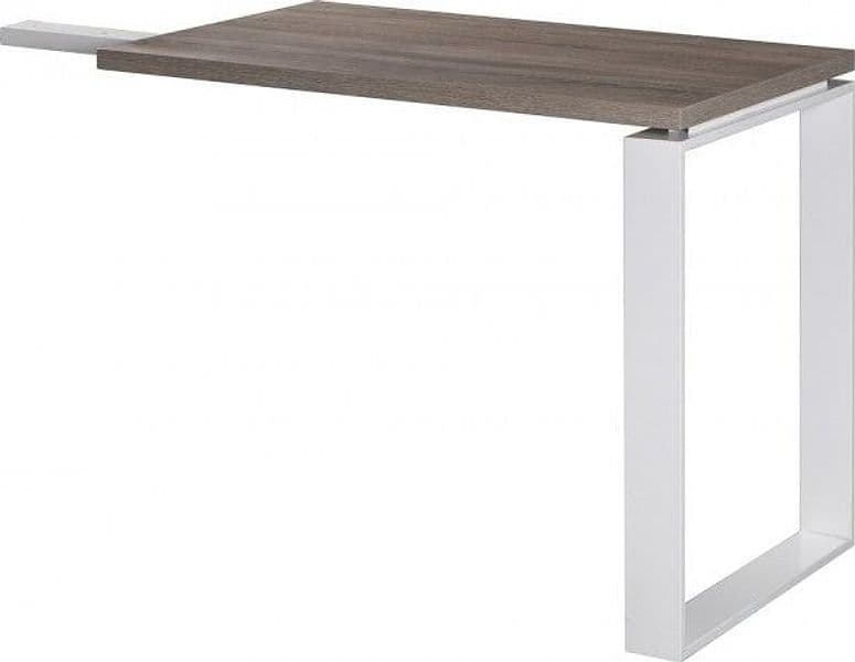 Allungo per scrivania elegante in legno Effetto 3D con piedi in Acciaio da ufficio e stanzetta Casa e cucina/Arredamento/Studio/Scrivanie e postazioni di lavoro/Postazioni di lavoro per computer Decor Space - Altamura, Commerciovirtuoso.it