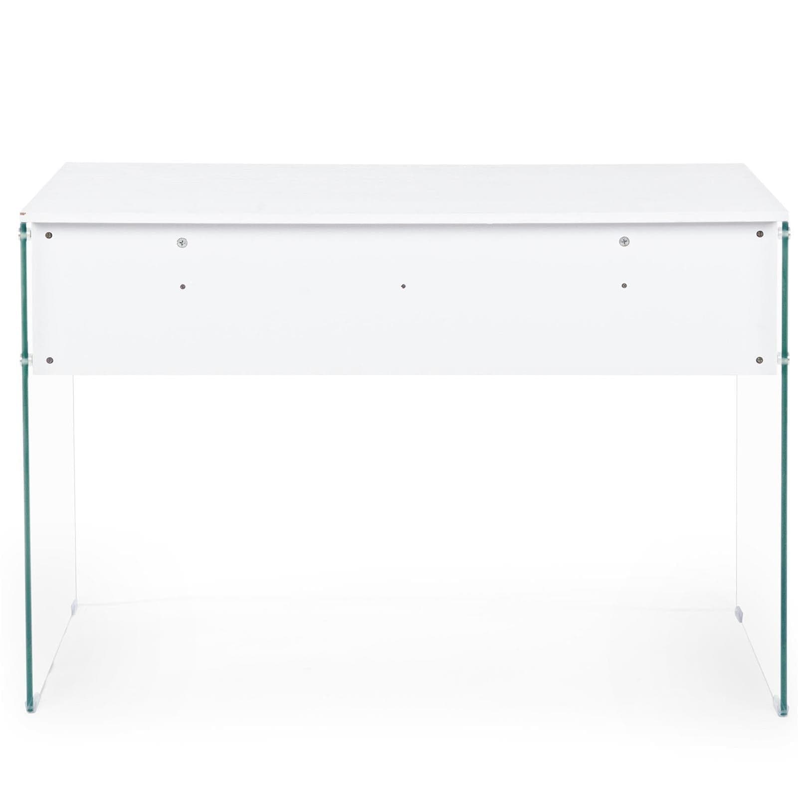 Scrivania "Armos" con cassetti porta pc da ufficio e cameretta in legno 110 cm in Scrivanie Decor Space - Altamura, commercioVirtuoso.it