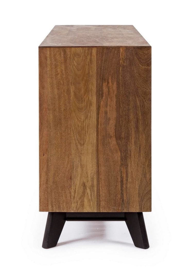 Credenza "Emira" con struttura e piedini in legno di mango, stile vintage - 5