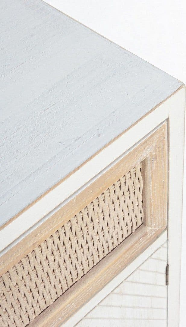 Credenza "Clotilde" con struttura in legno di abete, schienale in mdf, stile rustico in Credenze Decor Space - Altamura, commercioVirtuoso.it