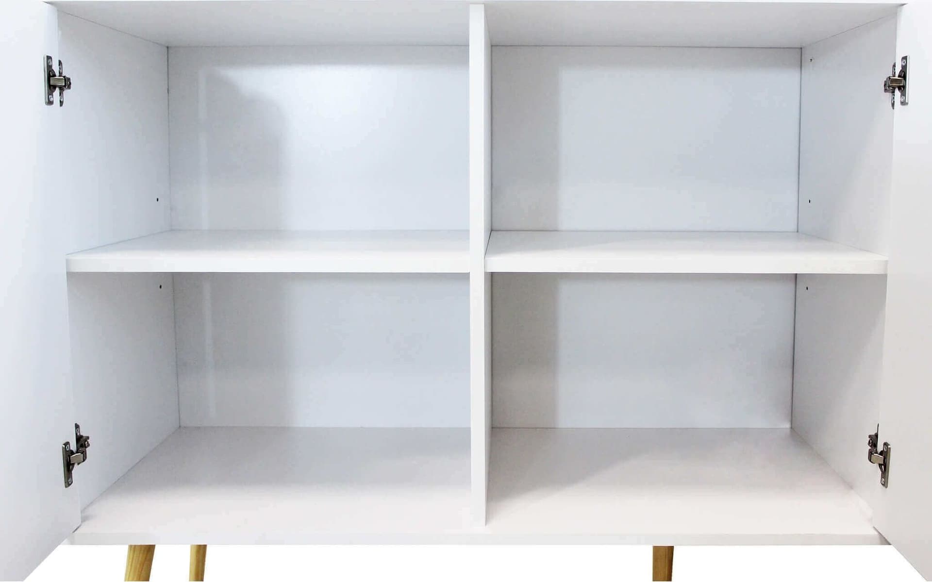 Cassettiera con 5 cassetti, mobile basso Bradley guide in metallo h 82 cm Casa e cucina/Organizzazione interni/Porta oggetti cassetti e scaffali/Cassettiere Decor Space - Altamura, Commerciovirtuoso.it