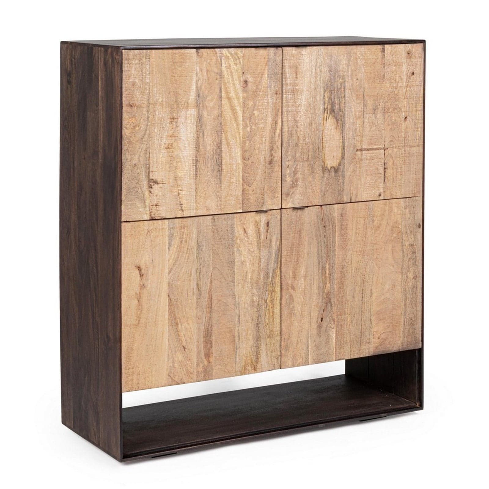 Credenza "Gunter" con struttura in legno di mango, finitura con vernice, stile moderno - 5