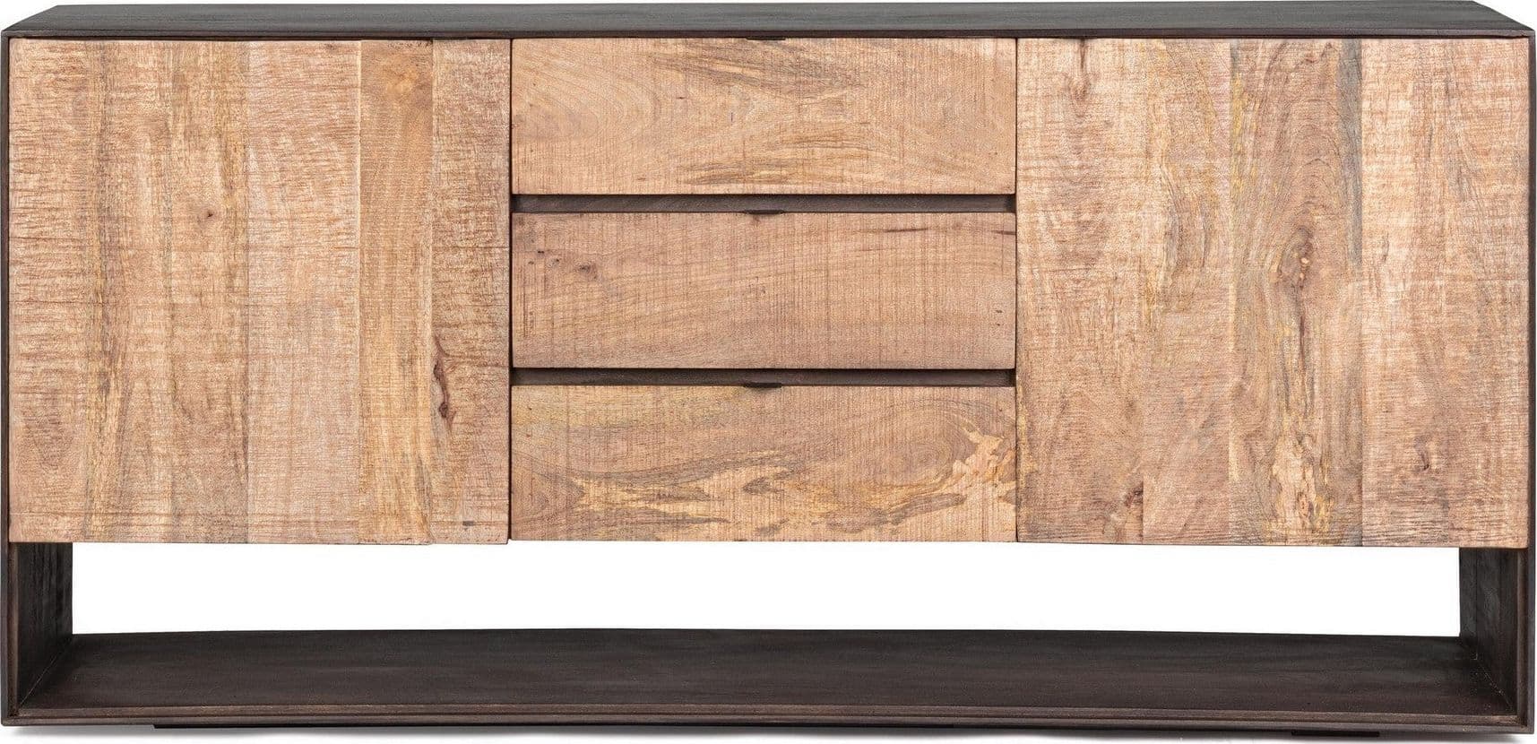Credenza "Gunter" con struttura in legno di mango, finitura con vernice, stile moderno - 11