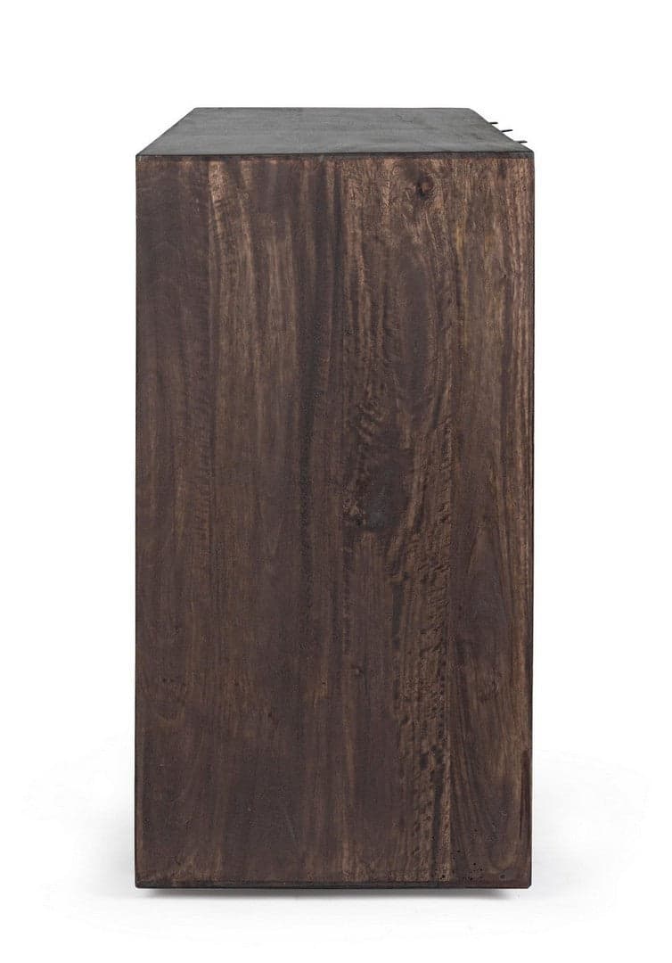 Credenza "Gunter" con struttura in legno di mango, finitura con vernice, stile moderno - 13