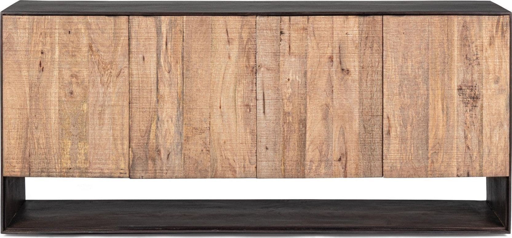 Credenza "Gunter" con struttura in legno di mango, finitura con vernice, stile moderno - 3