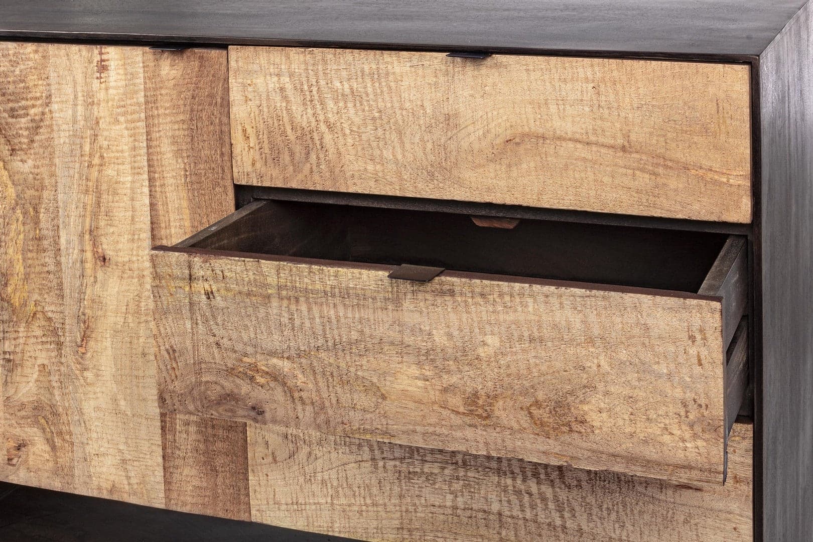 Credenza "Gunter" con struttura in legno di mango, finitura con vernice, stile moderno - 23