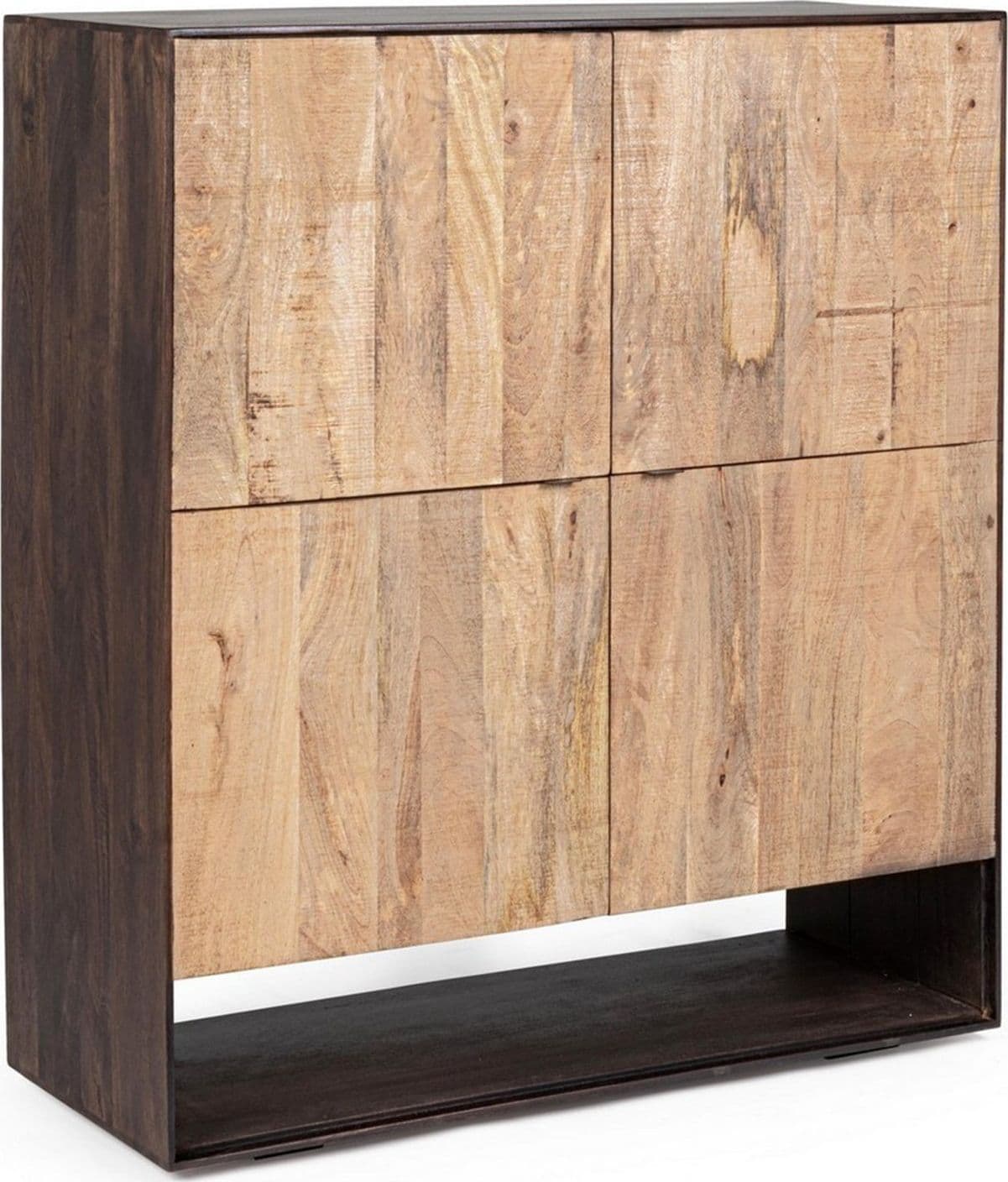 Credenza "Gunter" con struttura in legno di mango, finitura con vernice, stile moderno - 25
