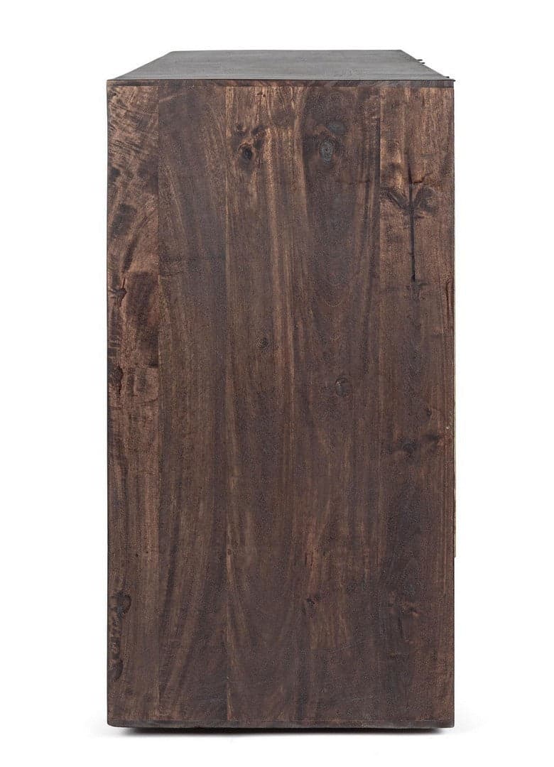 Credenza "Gunter" con struttura in legno di mango, finitura con vernice, stile moderno - 5