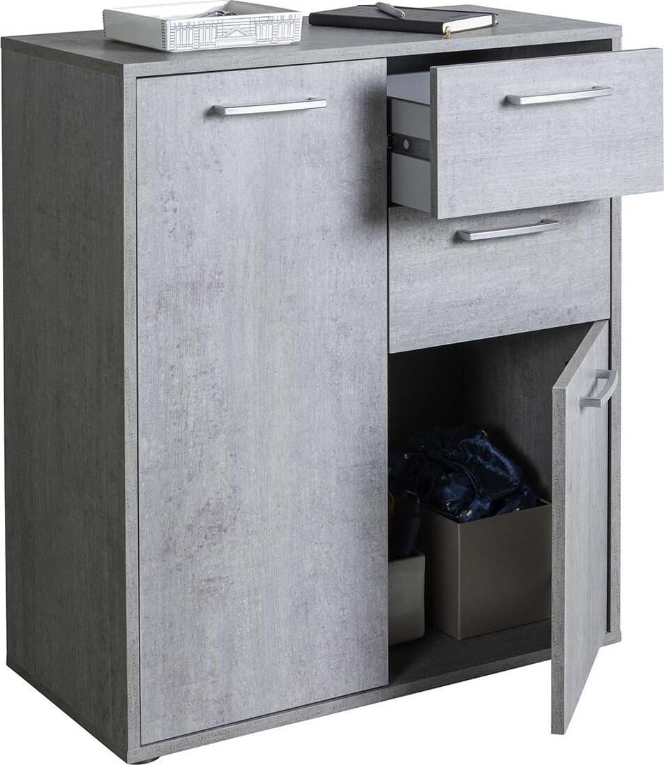 Armadio basso mobiletto con 2 ante e 2 cassetti scarpiera in legno h 88 cm Casa e cucina/Arredamento/Camera da letto/Armadi Decor Space - Altamura, Commerciovirtuoso.it