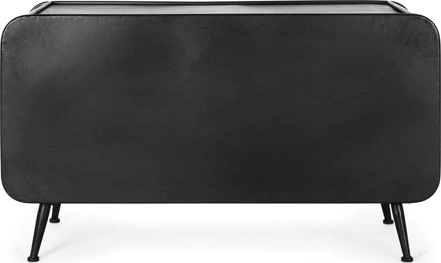 Credenza "Elton" con struttura in acciaio, cassetti in legno di abete, stile vintage - 4