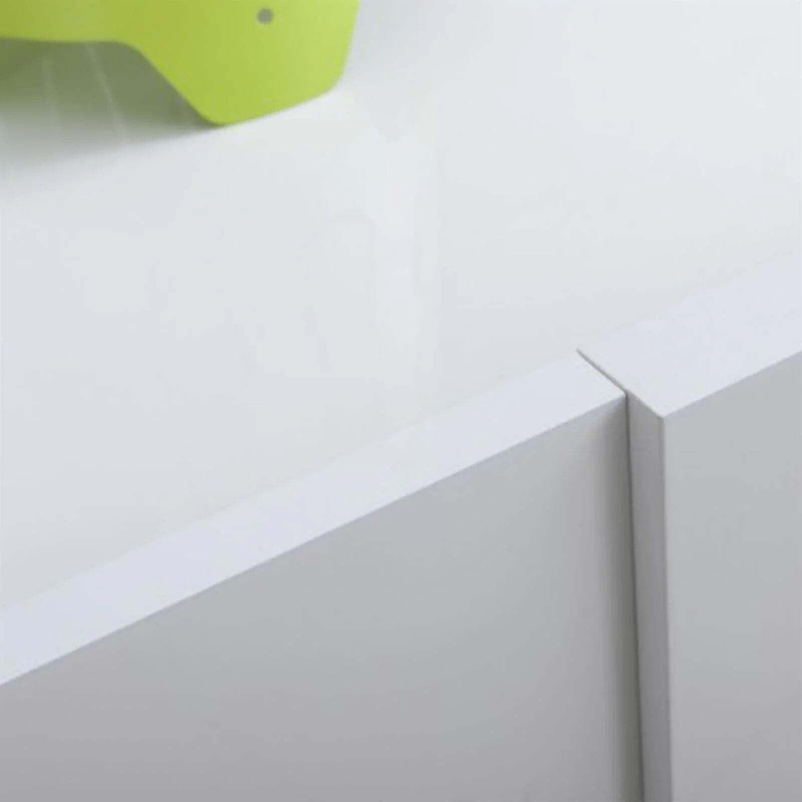 Cassettiera bianco lucido per stanza da letto e cameretta, Madia con guide in metallo Casa e cucina/Organizzazione interni/Porta oggetti cassetti e scaffali/Cassettiere Decor Space - Altamura, Commerciovirtuoso.it