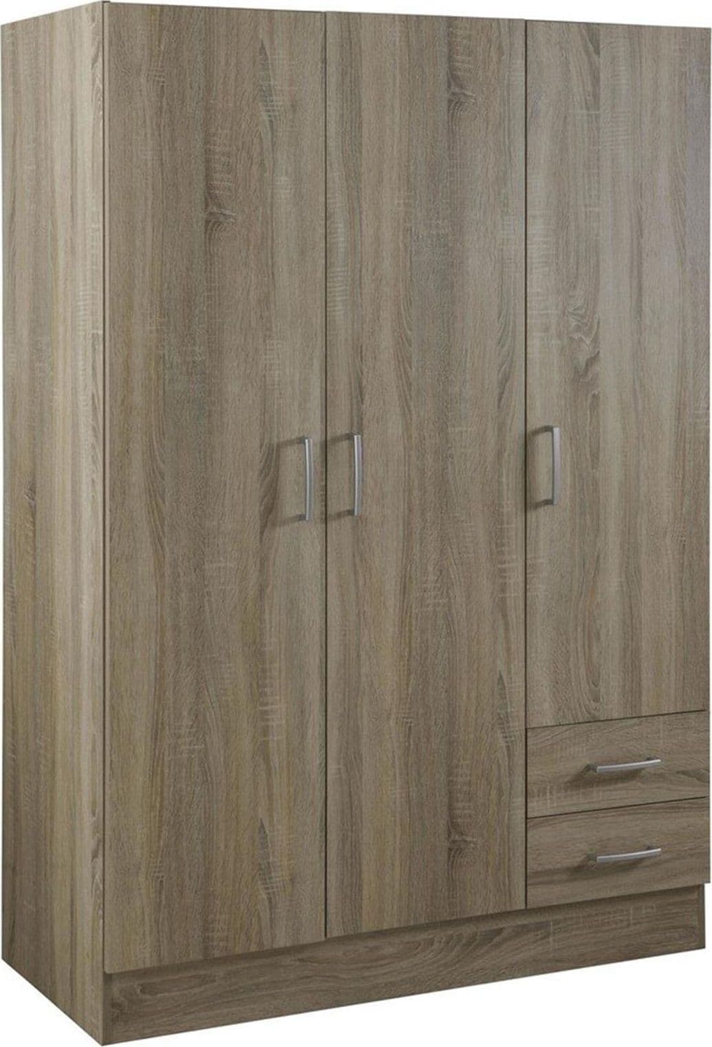 Armadio in legno 3 ante con cassettiera, armadietto portabiti e scarpiera "Made in Italy" Casa e cucina/Arredamento/Camera da letto/Armadi Decor Space - Altamura, Commerciovirtuoso.it
