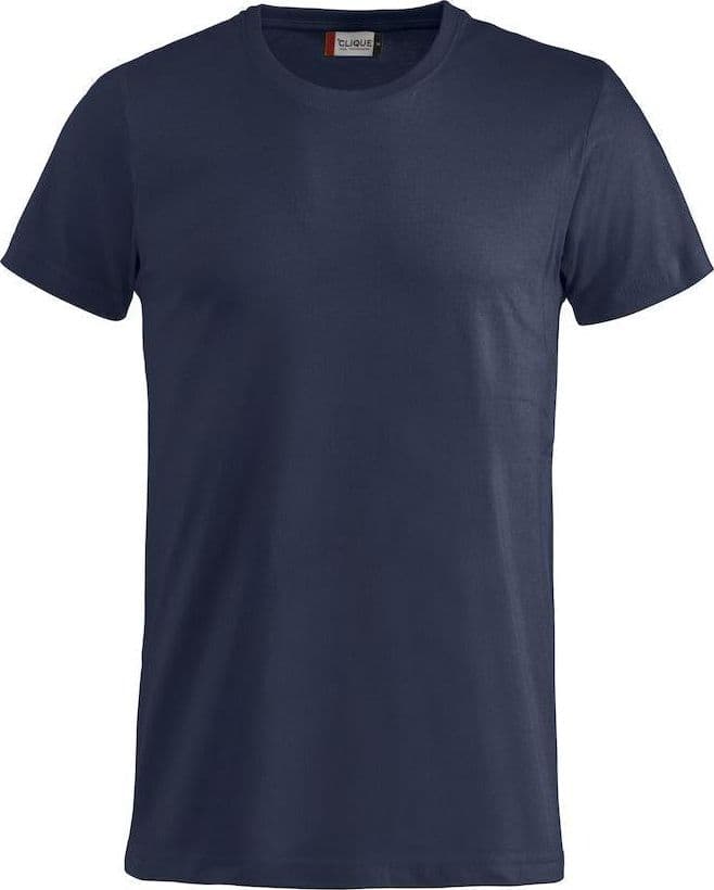 T-Shirt Clique Basic Blu Navy 145 gr - 2