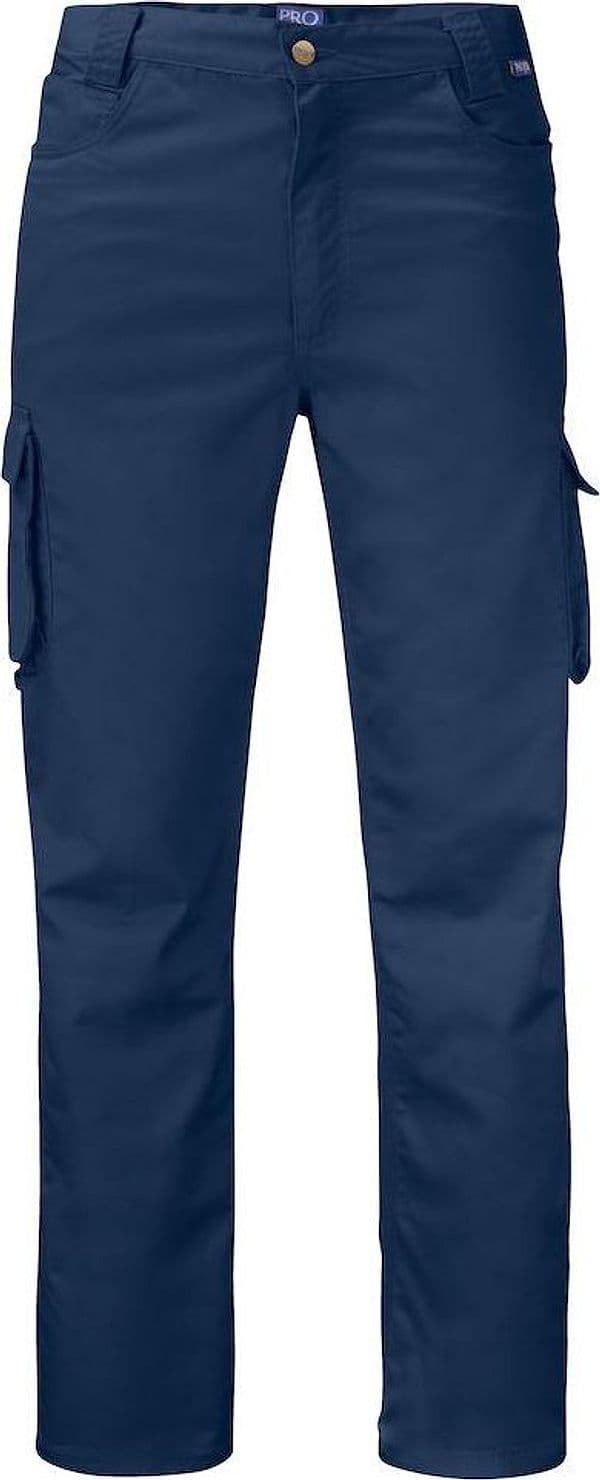 Pantalone Driver Blu Pantalone da Lavoro con Tasconi Magazzino Officina Muratore - 2