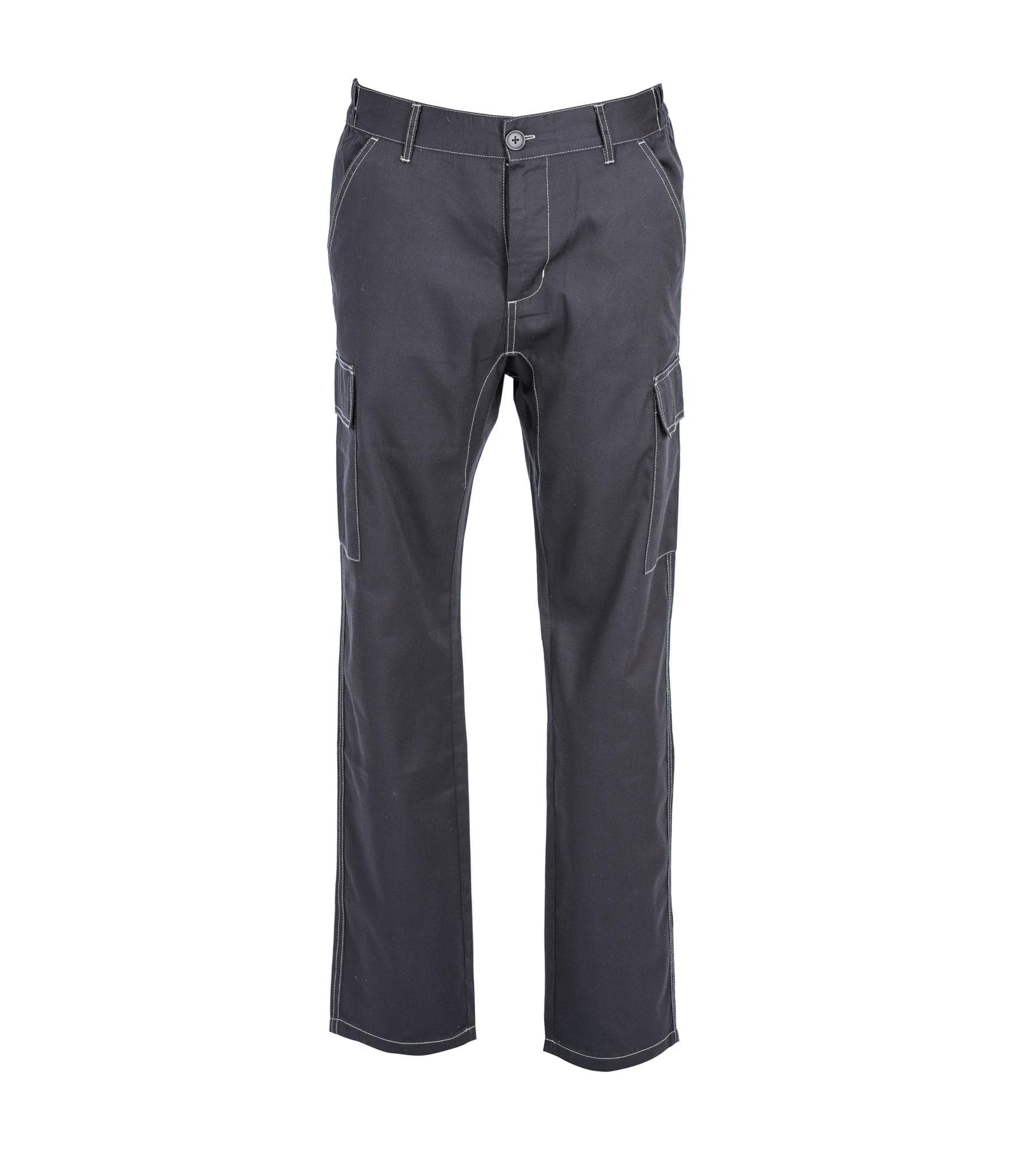 Pantalone Bucarest Blu Pantalone Multitasche Industria Officina Magazzino - 2
