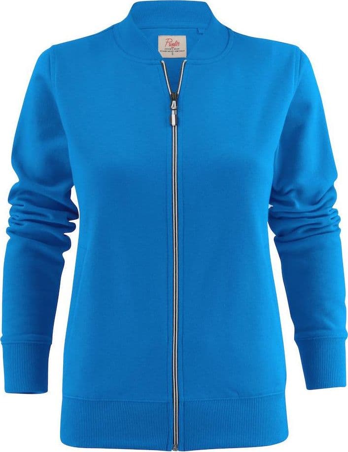 Felpa Javelin Turchese Azzurro Collo Coreana Felpa Donna con Cerniera Tasche - 2
