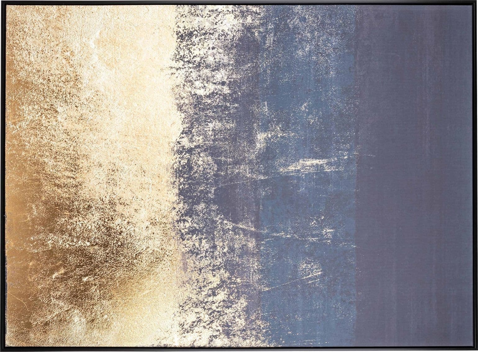 Quadro moderno, stampa su tela Oro su nero 102 X 142 cm minimalista bold in Poster e stampe Decor Space - Altamura, commercioVirtuoso.it