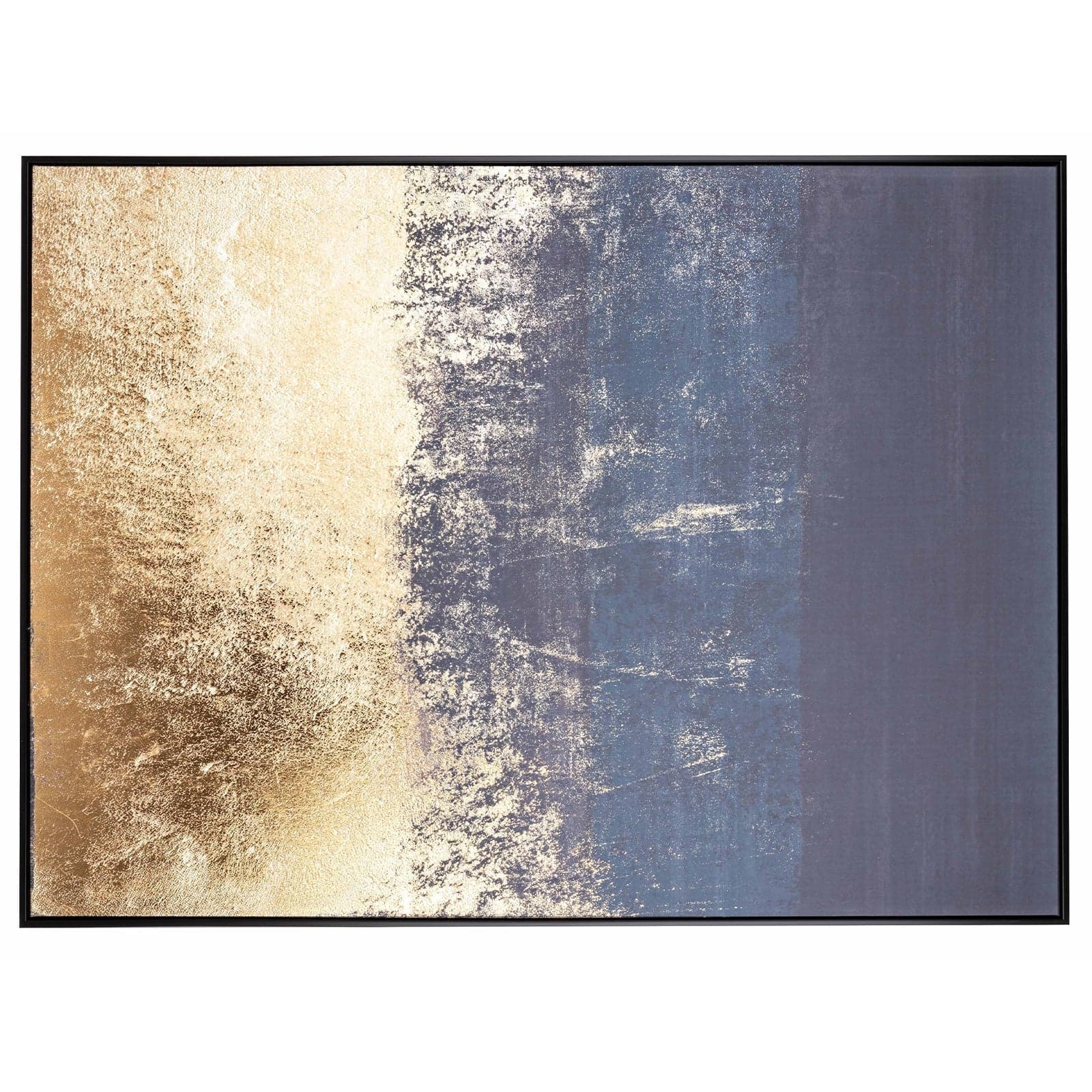 Quadro moderno, stampa su tela Oro su nero 102 X 142 cm minimalista bold in Poster e stampe Decor Space - Altamura, commercioVirtuoso.it