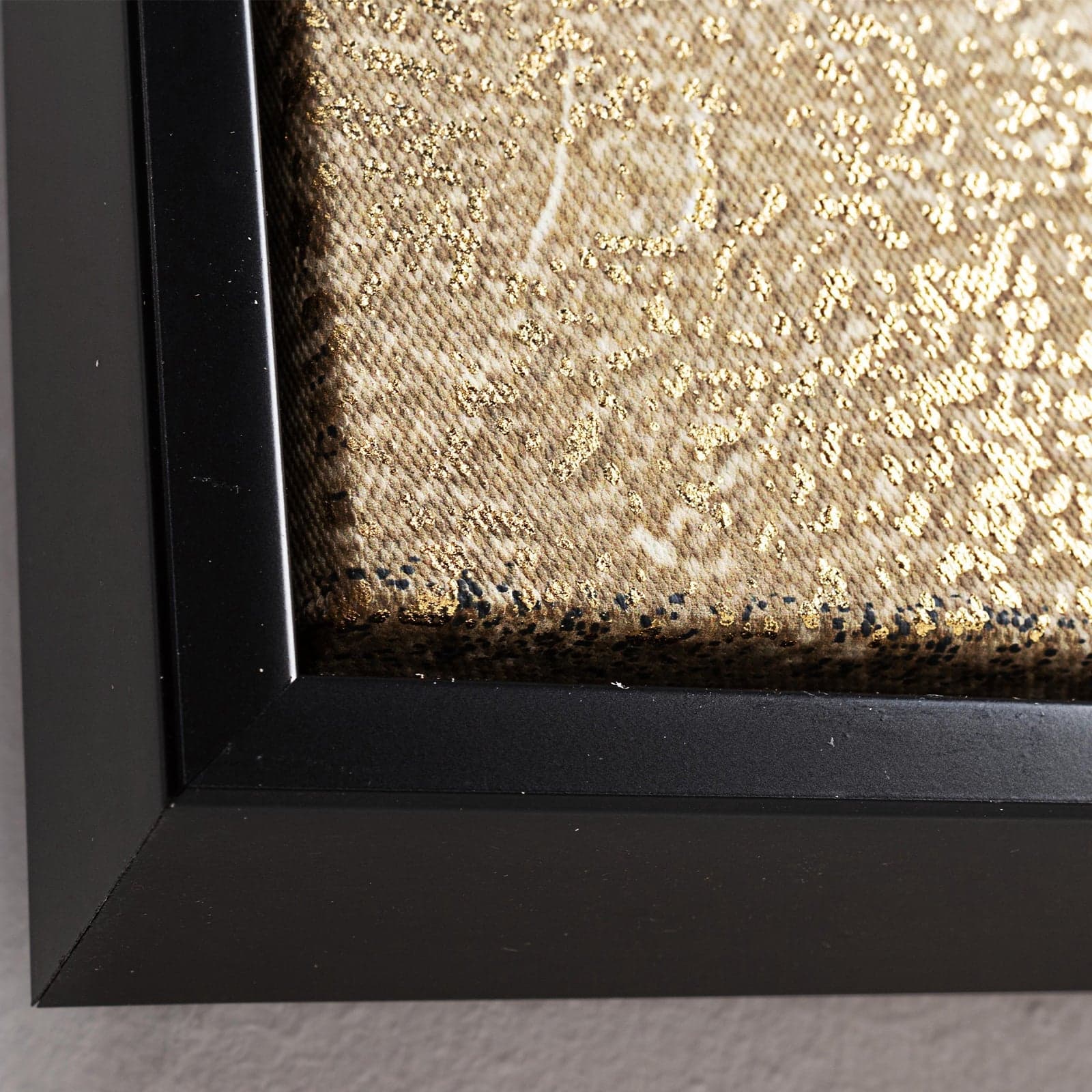 Quadro moderno, stampa su tela Oro su nero 102 X 142 cm minimalista bold in Poster e stampe Decor Space - Altamura, commercioVirtuoso.it