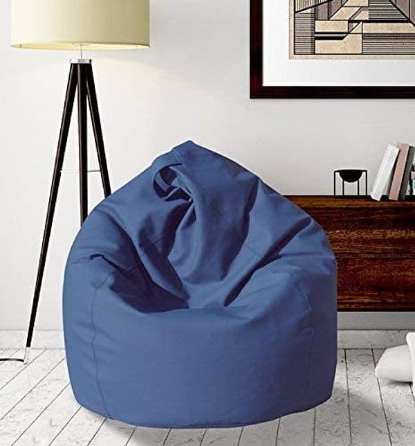Pouf imbottito per giardino e soggiorno poltrona a sacco Ø 65 cm in Cuscini per divani Decor Space - Altamura, commercioVirtuoso.it
