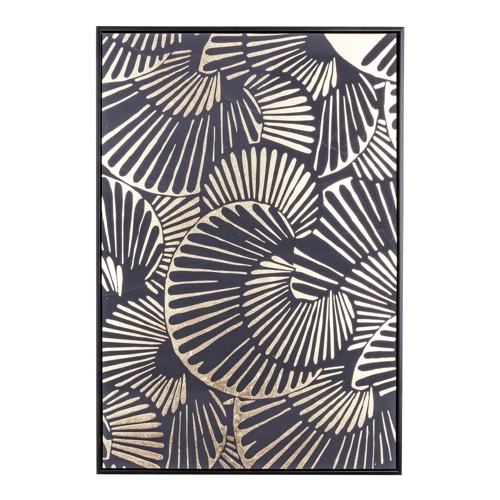 Quadro moderno Stampa su tela Oro su nero 62 X 92 cm minimalista bold in Poster e stampe Decor Space - Altamura, commercioVirtuoso.it