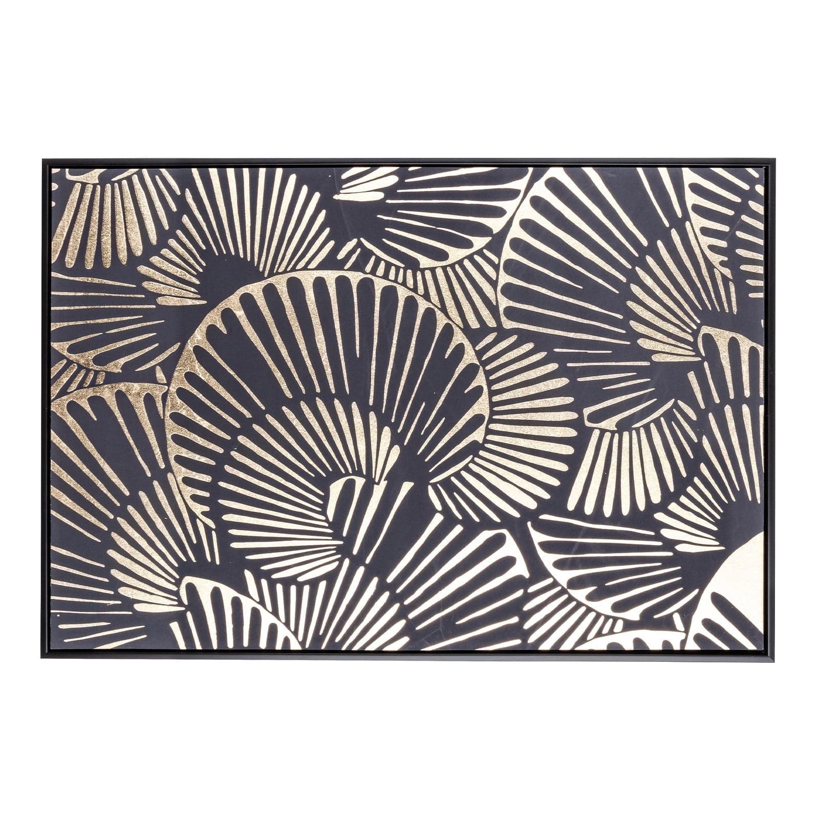 Quadro moderno Stampa su tela Oro su nero 62 X 92 cm minimalista bold in Poster e stampe Decor Space - Altamura, commercioVirtuoso.it