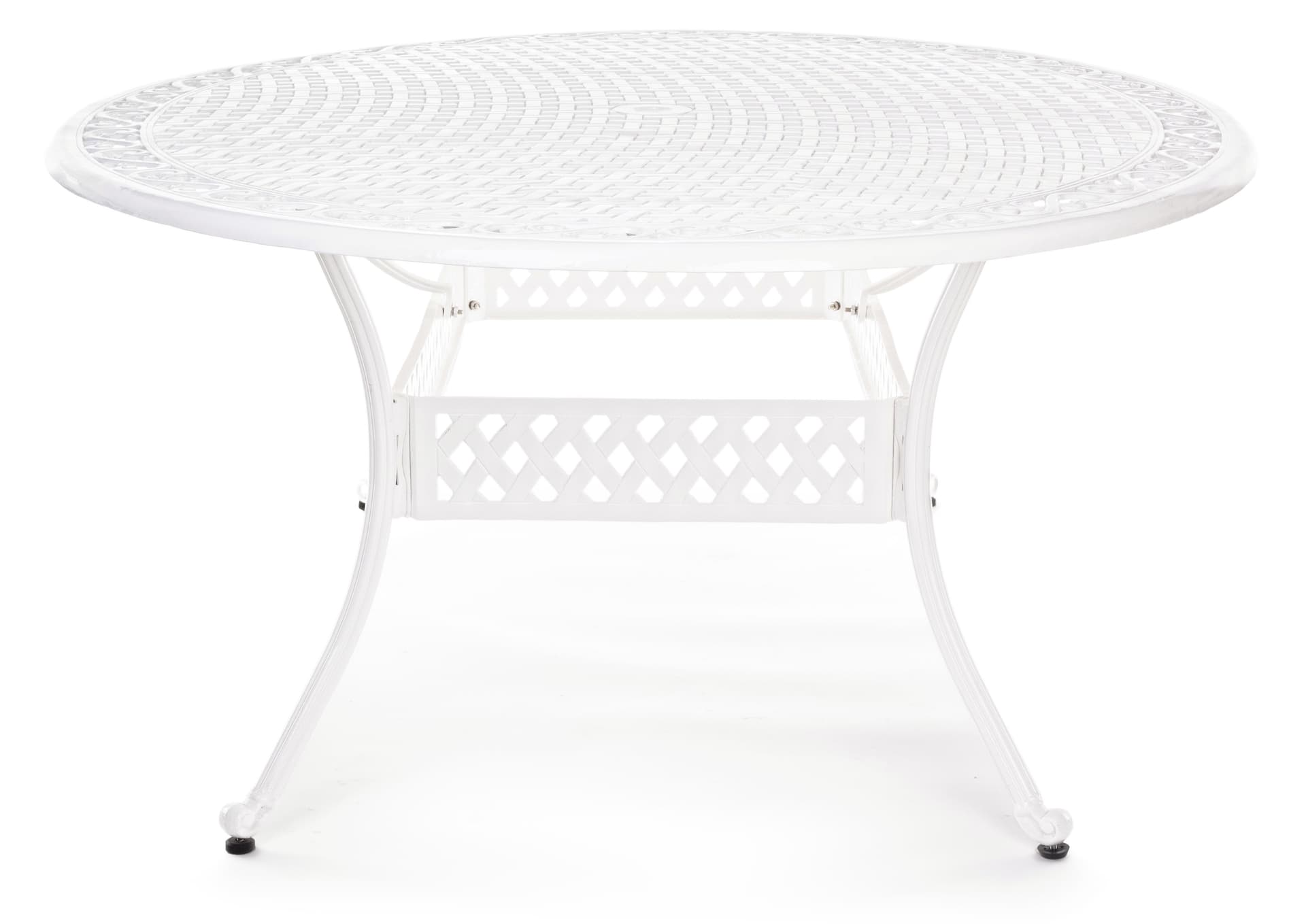 Tavolo ovale "Ivrea" in alluminio da esterno per giardino e veranda 200 x 152 cm in Tavoli standard Decor Space - Altamura, commercioVirtuoso.it