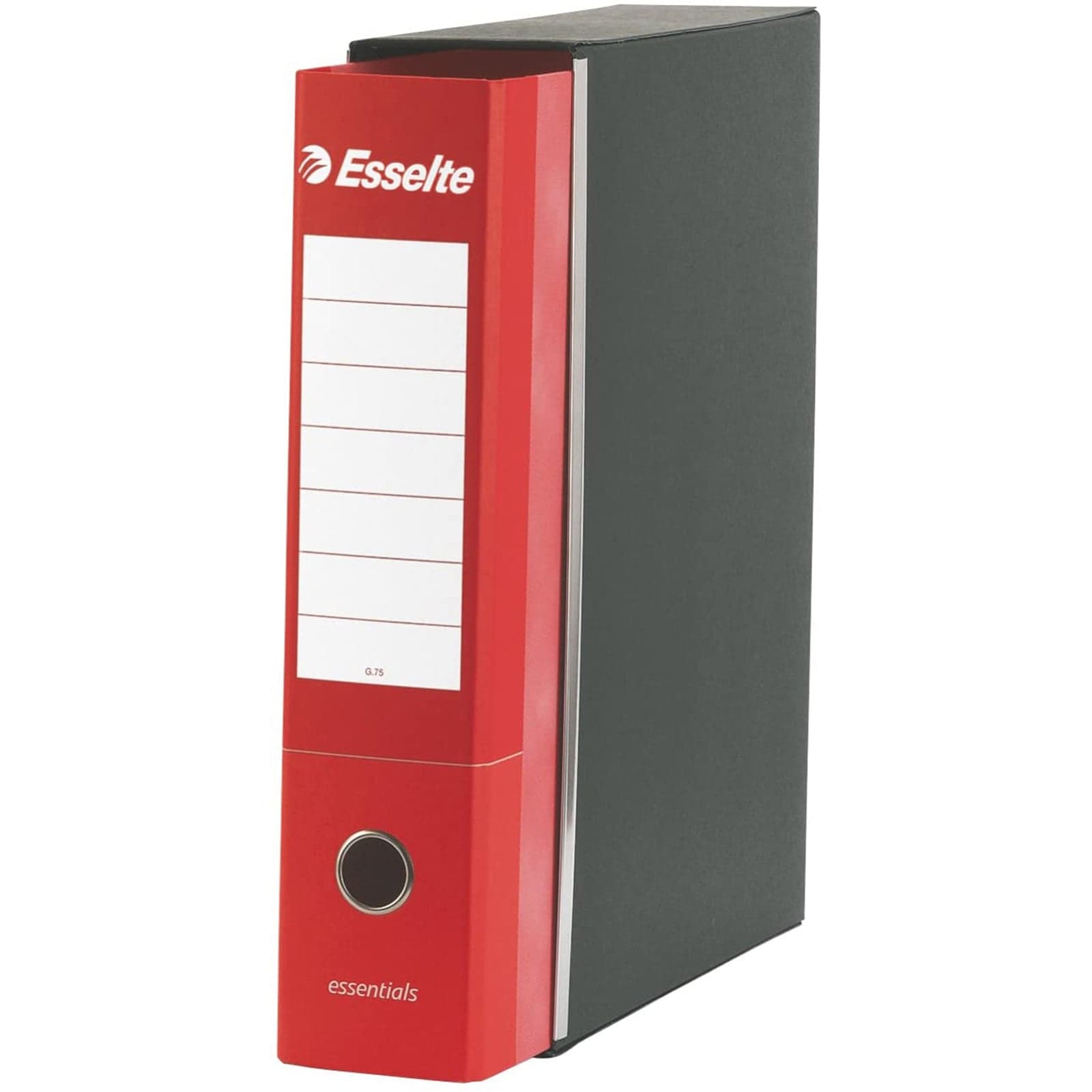 Raccoglitore ad anelli A4 "Essentials" faldone per ufficio con meccanismo a scatto dorso da 8 cm 75 gr in Raccoglitori a leva per documenti Decor Space - Altamura, commercioVirtuoso.it