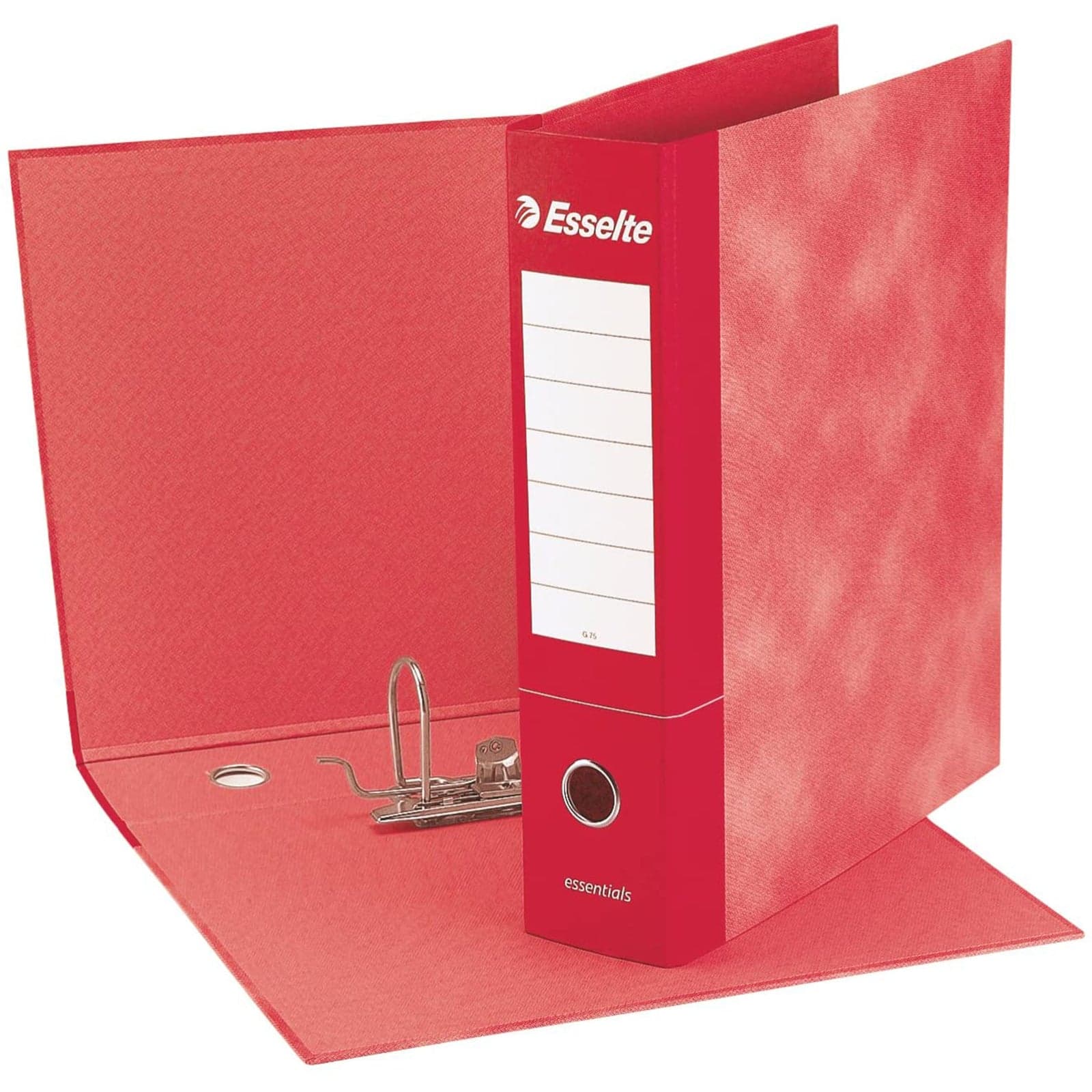 Raccoglitore ad anelli A4 "Essentials" faldone per ufficio con meccanismo a scatto dorso da 8 cm 75 gr in Raccoglitori a leva per documenti Decor Space - Altamura, commercioVirtuoso.it