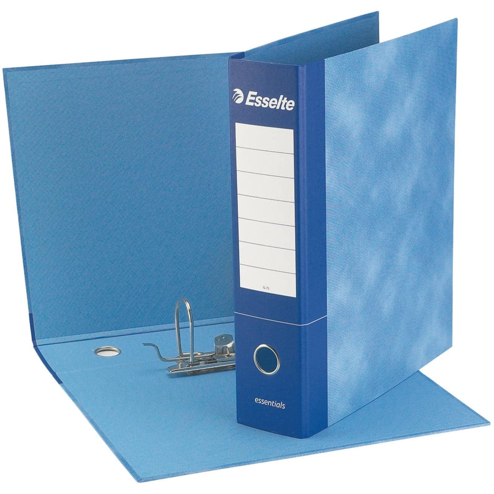 Raccoglitore ad anelli A4 "Essentials" faldone per ufficio con meccanismo a scatto dorso da 8 cm 75 gr in Raccoglitori a leva per documenti Decor Space - Altamura, commercioVirtuoso.it