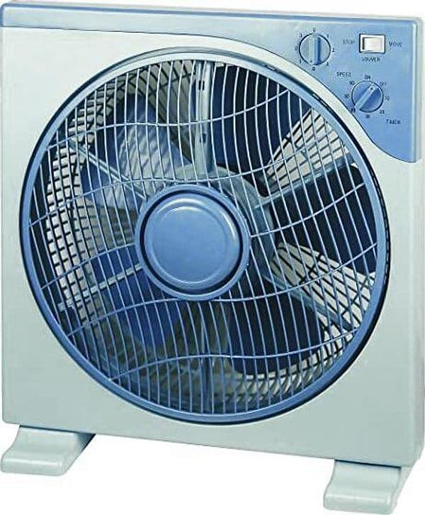 Ventilatore box fan da pavimento radiale griglia rotante con 3 velocità 45W Fai da te/Prodotti per la costruzione/Riscaldamento e raffreddamento/Sistemi mobili di climatizzazione/Ventilatori/Ventilatori a piantana Decor Space - Altamura, Commerciovirtuoso.it