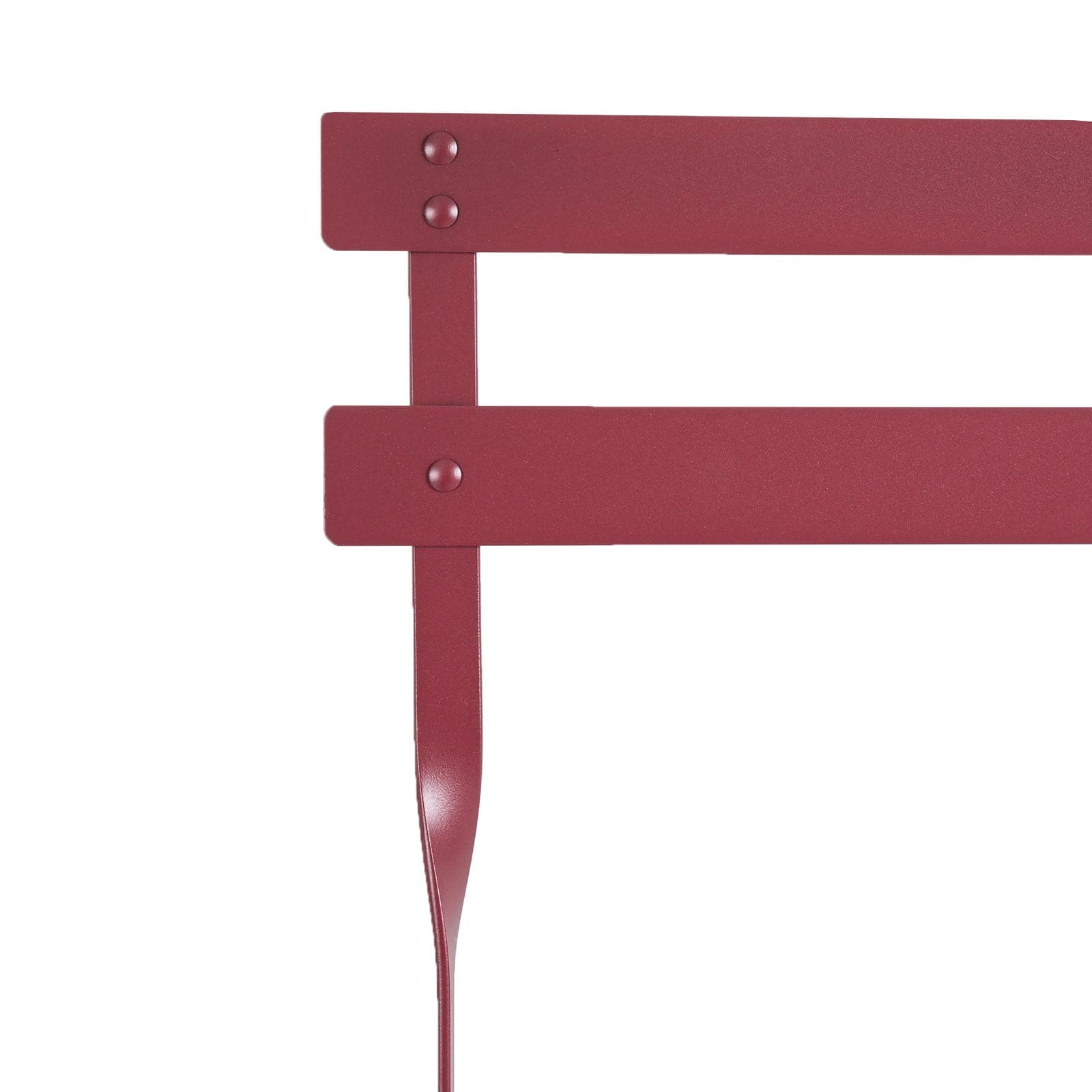 Set "Bistrot Wissant" Tavolino tondo con sedie colorate in acciaio verniciato a polvere per giardino e bar finitura opaca in Tavoli standard Decor Space - Altamura, commercioVirtuoso.it