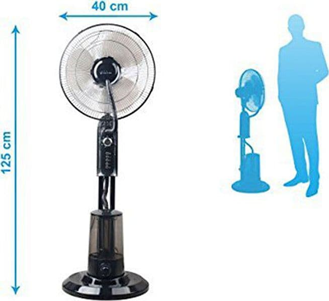 Ventilatore ad acqua Brio, piantana nebulizzatore con telecomando Fai da te/Prodotti per la costruzione/Riscaldamento e raffreddamento/Sistemi mobili di climatizzazione/Ventilatori/Ventilatori a piantana Decor Space - Altamura, Commerciovirtuoso.it