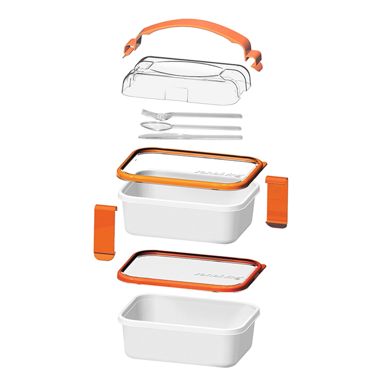Portavivande vaschetta in plastica richiudibile porta pranzo lunch box da viaggio in Soprammobili Decor Space - Altamura, commercioVirtuoso.it