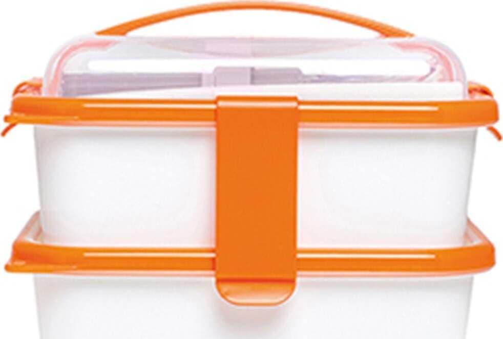 Portavivande vaschetta in plastica richiudibile porta pranzo lunch box da viaggio Casa e cucina/Decorazioni per interni/Accessori decorativi/Soprammobili Decor Space - Altamura, Commerciovirtuoso.it