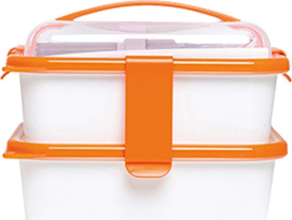 Portavivande vaschetta in plastica richiudibile porta pranzo lunch box da viaggio Casa e cucina/Decorazioni per interni/Accessori decorativi/Soprammobili Decor Space - Altamura, Commerciovirtuoso.it
