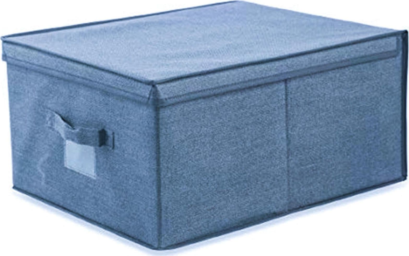 SCATOLA CONTENITORE BOX IN TESSUTO PER ABITI E BIANCHERIA SALVASPAZIO ARMADIO