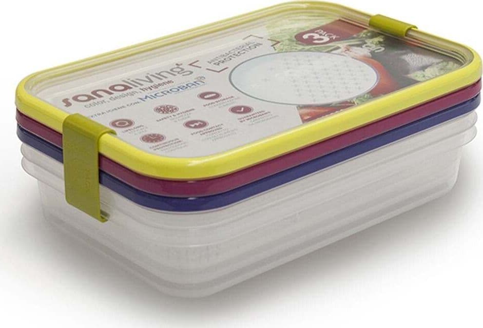 Set 3 vaschette ciotole portavivande porta cibo con coperchi per viaggio Casa e cucina/Decorazioni per interni/Accessori decorativi/Soprammobili Decor Space - Altamura, Commerciovirtuoso.it