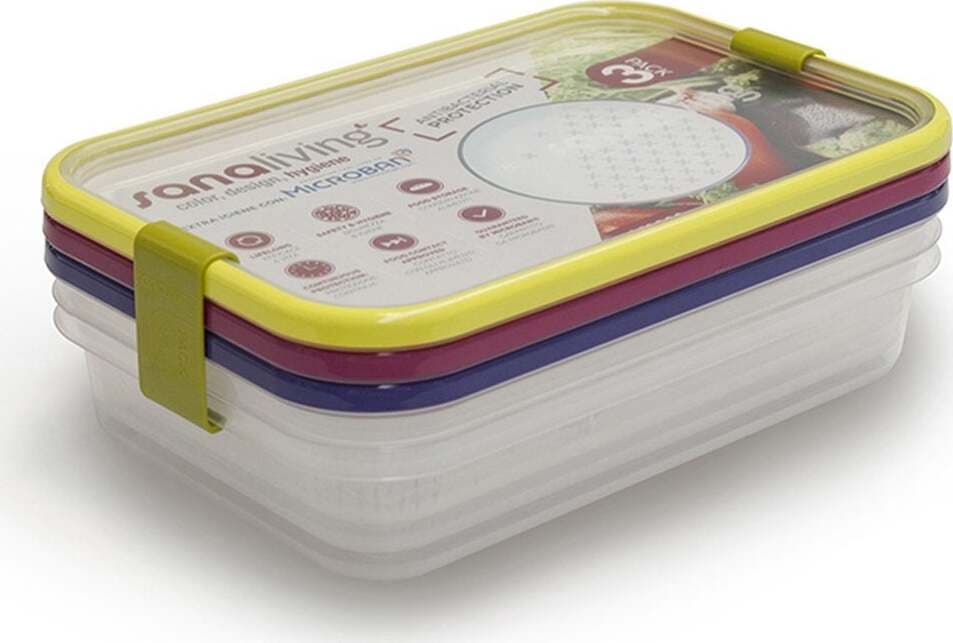 Set 3 vaschette ciotole portavivande porta cibo con coperchi per viaggio Casa e cucina/Decorazioni per interni/Accessori decorativi/Soprammobili Decor Space - Altamura, Commerciovirtuoso.it