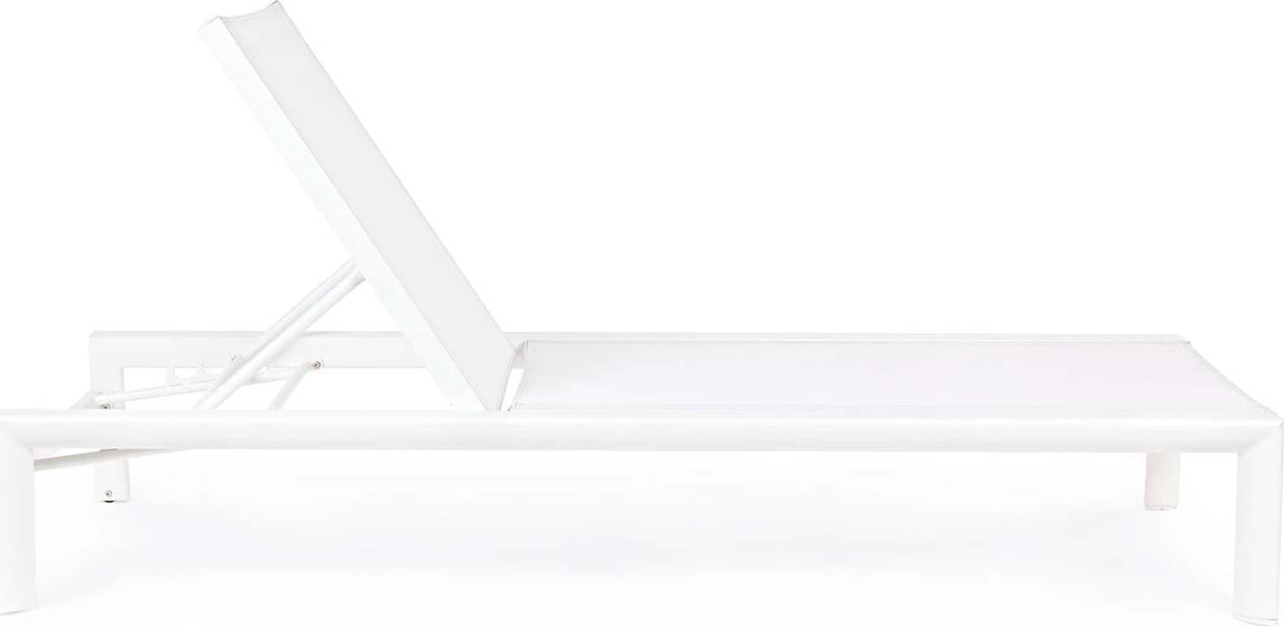 Lettino prendisole in alluminio sky con ruote, ideale per piscina e giardino Giardino e giardinaggio/Arredamento da giardino e accessori/Lettini Decor Space - Altamura, Commerciovirtuoso.it
