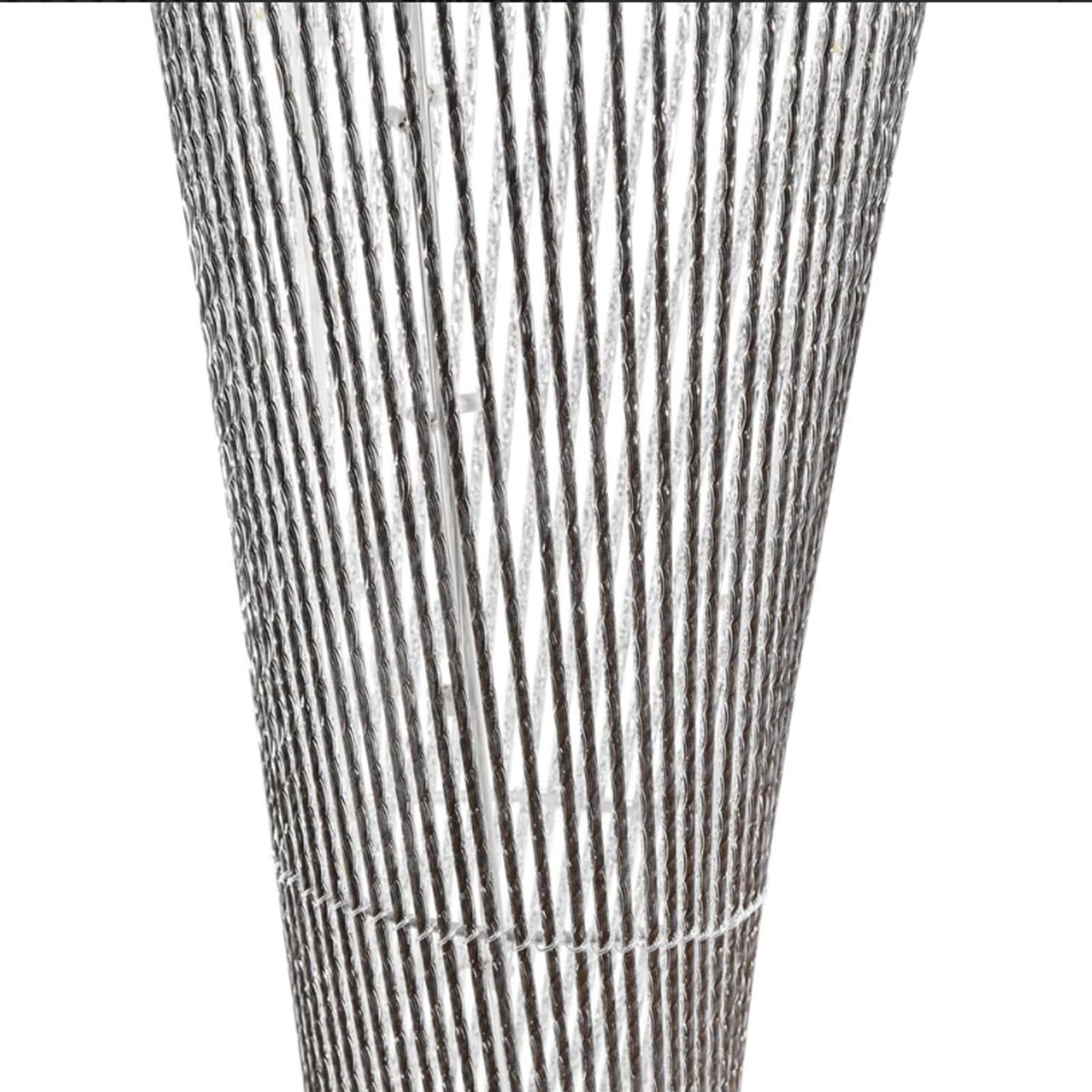 Colonna luminosa con 60 led, vaso alto h 100 cm lampada per arredamento moderno in Soprammobili Decor Space - Altamura, commercioVirtuoso.it