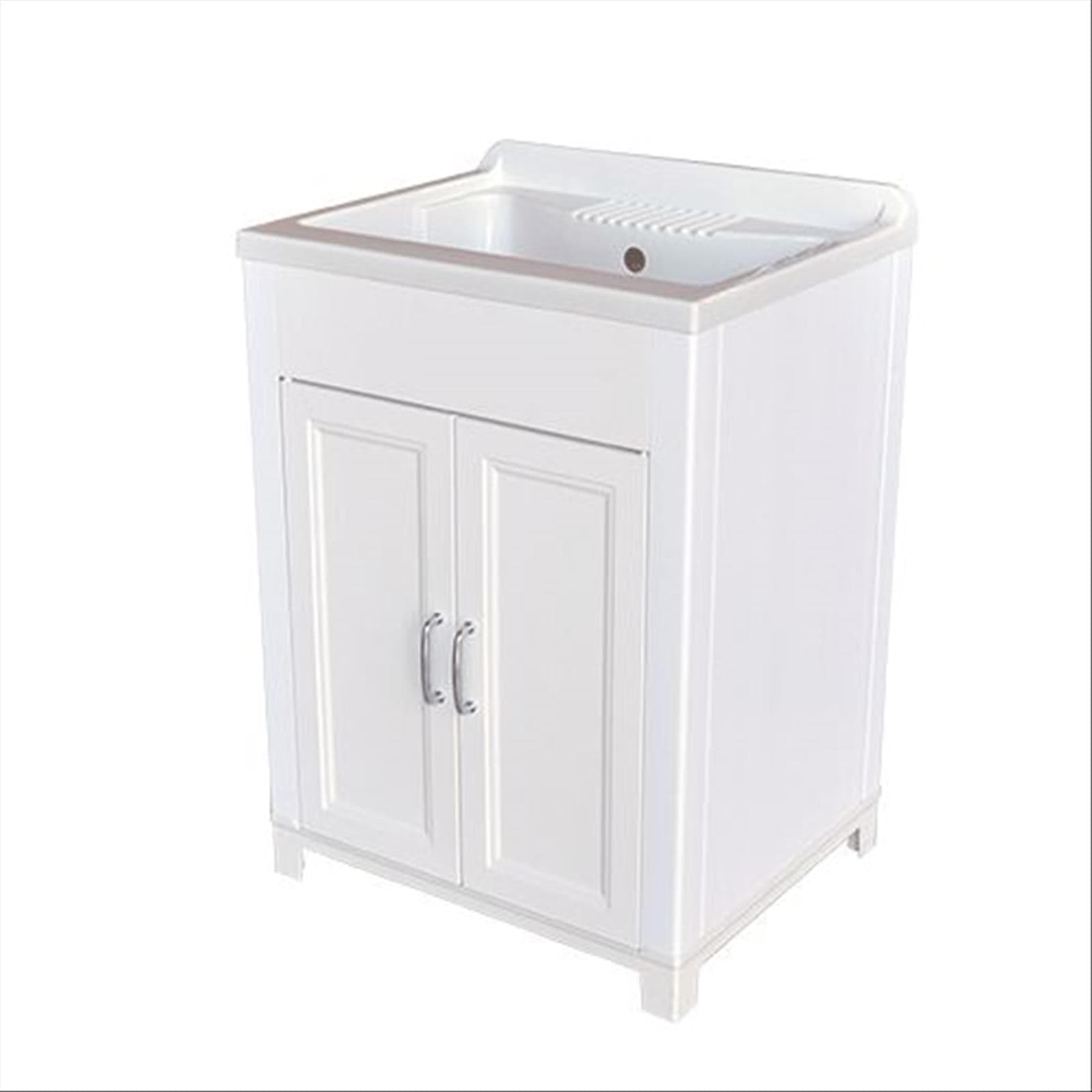 Mongardi lavatoio in resina cm 60x50xh.85 Casa e cucina/Bagno/Mobili da bagno/Mobiletti con lavabo Decor Space - Altamura, Commerciovirtuoso.it