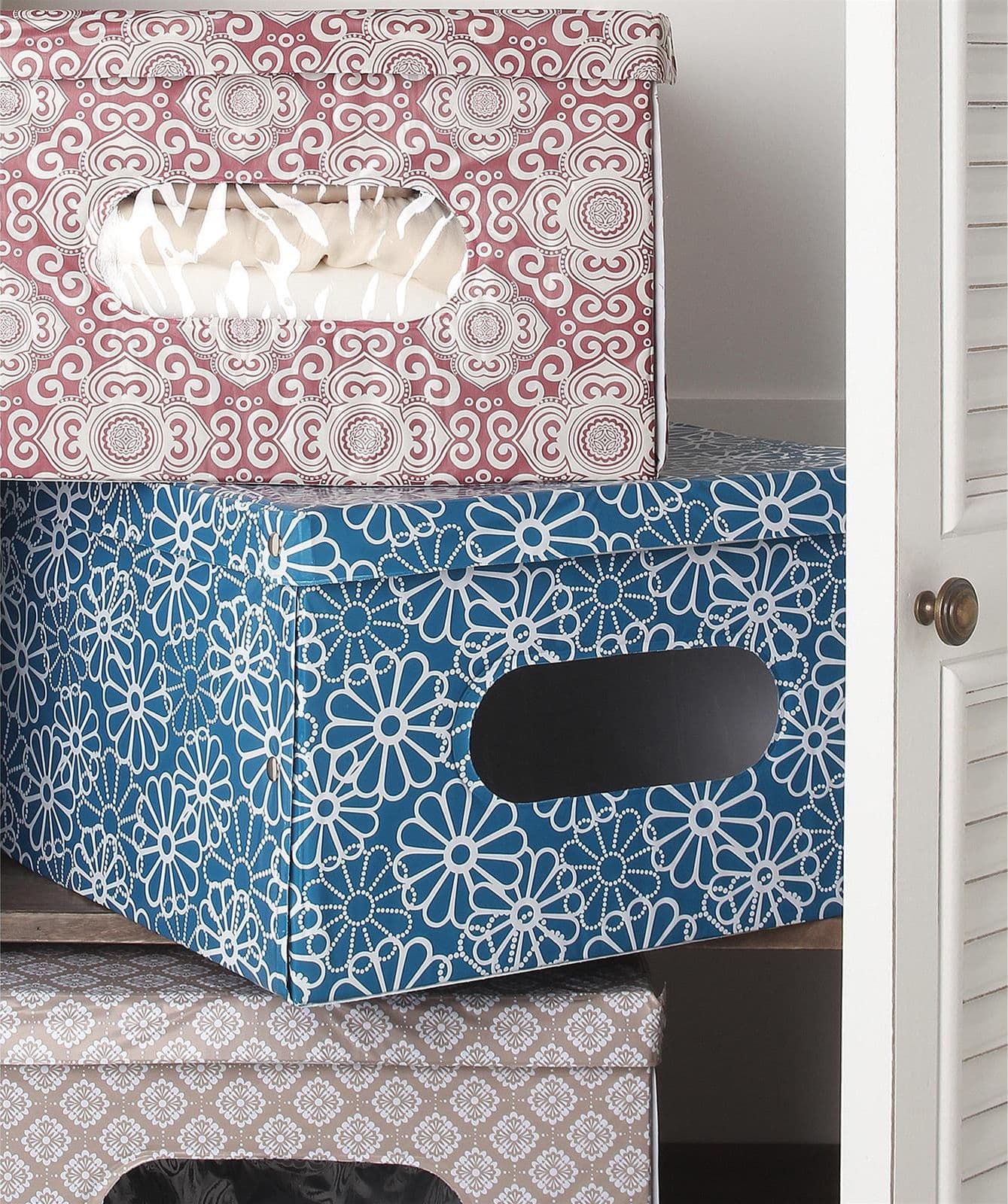 Scatola per Vestiti Basic Rettangolare Contenitore Salvaspazio Box in Pvc 50 Cm Casa e cucina/Organizzazione interni/Organizzazione guardaroba/Organizer per cassetti Decor Space - Altamura, Commerciovirtuoso.it