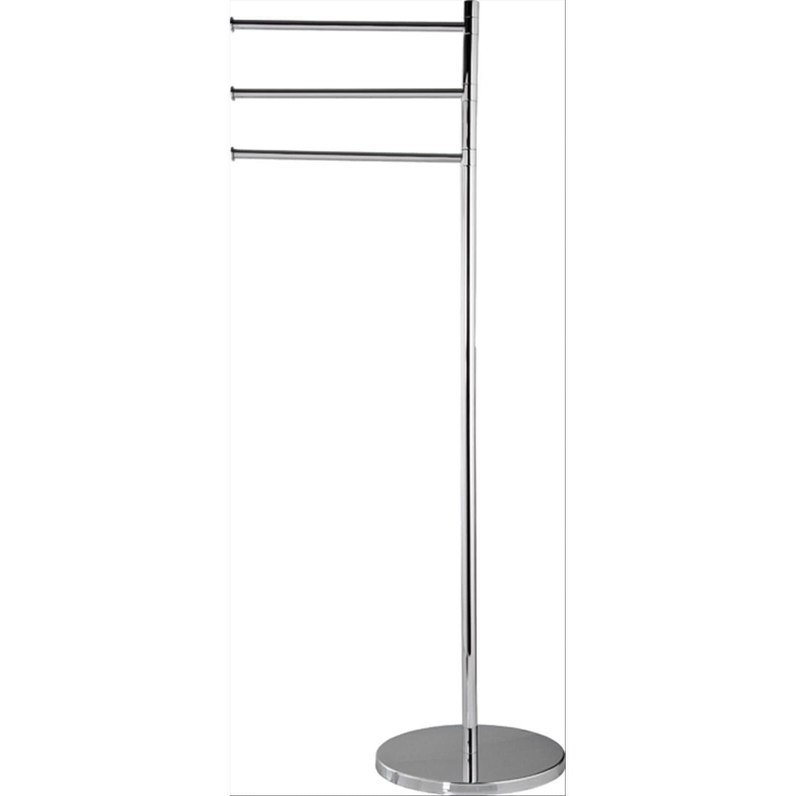 Portasciugamani bagno piantana acciaio inox h80cm "aqua" maurer - 2